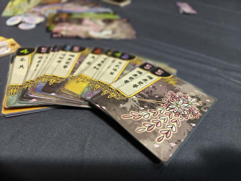 Hanamikoji - In Favor of the Geishas, Hanamikoji cardgame review